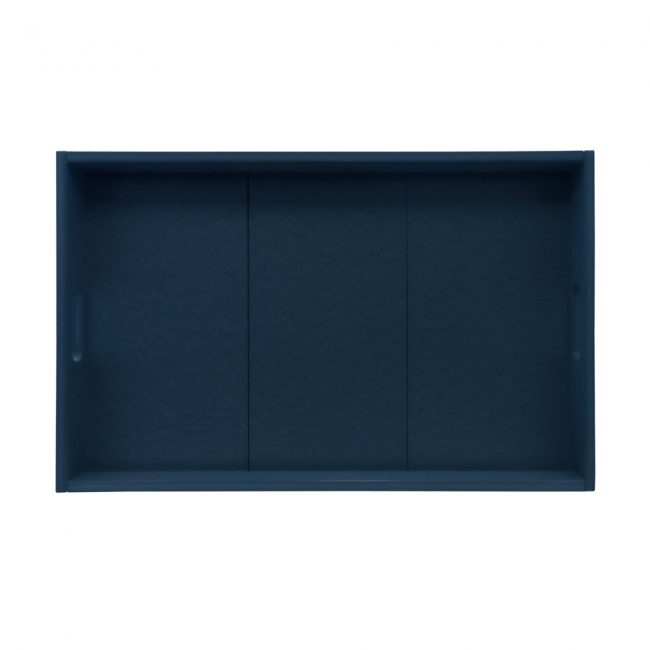 Gate House Furniture Navy ECO Rectangle Serving Tray
